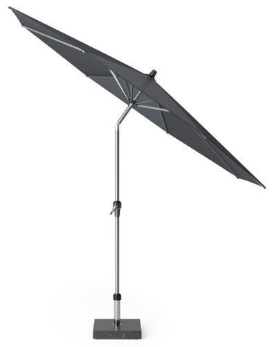 Platinum Stokparasol Riva Ø 300 cm Antraciet - afbeelding 1