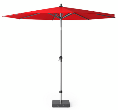 Platinum Stokparasol Riva Ø 300 cm Rood - afbeelding 2