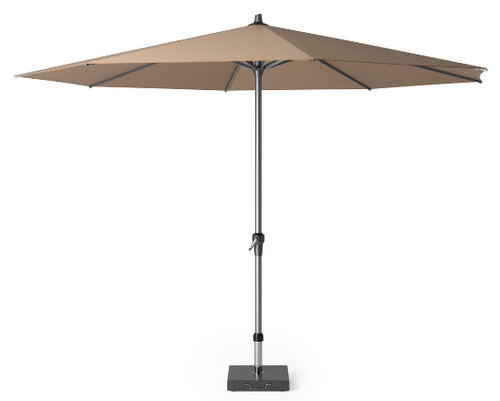 Platinum Stokparasol Riva Ø 350 cm Taupe - afbeelding 1