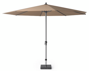 Platinum Stokparasol Riva Ø 350 cm Taupe - afbeelding 1