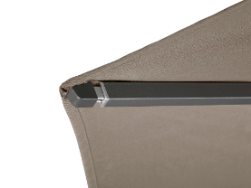 Platinum Stokparasol Riva Ø 400 cm Antraciet - afbeelding 5