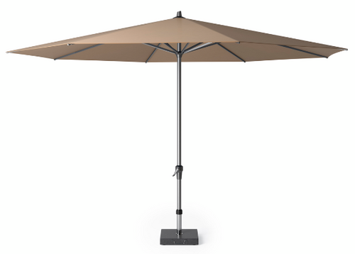 Platinum Stokparasol Riva Ø 400 cm Taupe - afbeelding 1