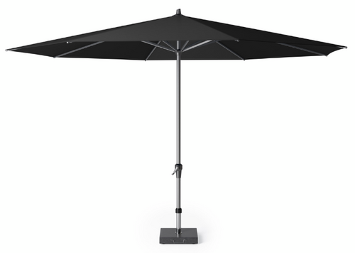 Platinum Stokparasol Riva Ø 400 cm Zwart - afbeelding 1