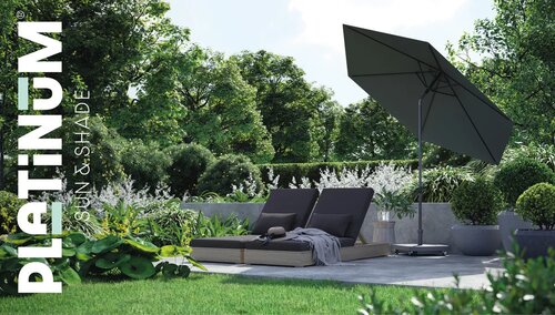 Platinum Sun & Shade vulbare parasolvoet Ceramica antraciet - 40 kg - afbeelding 4