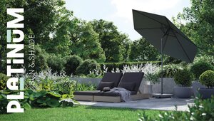 Platinum Sun & Shade vulbare parasolvoet Ceramica antraciet - 40 kg - afbeelding 4
