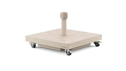 Platinum Sun & Shade vulbare parasolvoet Ceramica Sandstone - 40 kg - afbeelding 1