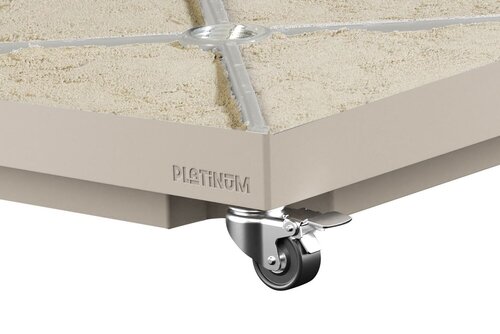 Platinum Sun & Shade vulbare parasolvoet Ceramica Sandstone - 40 kg - afbeelding 2