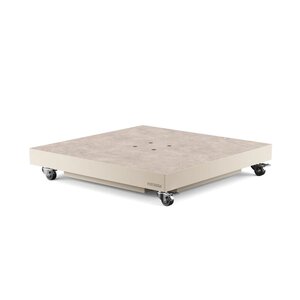 Platinum Sun & Shade vulbare parasolvoet Ceramica Sandstone - 90 kg - afbeelding 1