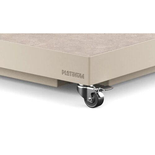 Platinum Sun & Shade vulbare parasolvoet Ceramica Sandstone - 90 kg - afbeelding 2