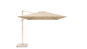Platinum Zweefparasol Challenger T¹ Premium Sandstone 400x300 cm Champagne - afbeelding 1
