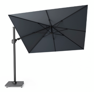 Platinum Zweefparasol Challenger T² 300x300 cm Antraciet - afbeelding 1