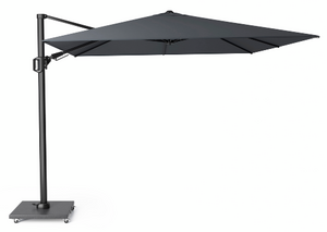 Platinum Zweefparasol Challenger T² 300x300 cm Antraciet - afbeelding 2