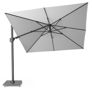 Platinum Zweefparasol Challenger T² 300 x 300 cm Lichtgrijs - afbeelding 2