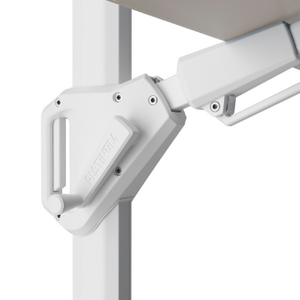 Platinum Zweefparasol Challenger T² White Premium 300x300 cm Manhattan - afbeelding 6