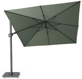Platinum Zweefparasol Challenger T² 300x300 cm Olijf - afbeelding 1