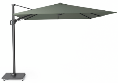 Platinum Zweefparasol Challenger T² 300x300 cm Olijf - afbeelding 2