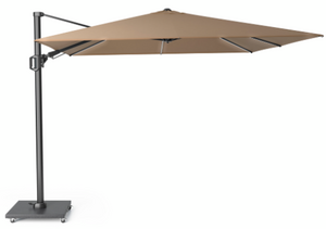 Platinum Zweefparasol Challenger T² 300x300 cm Taupe - afbeelding 2