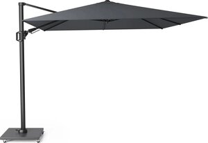 Platinum zweefparasol Challenger T² 300x300 antraciet