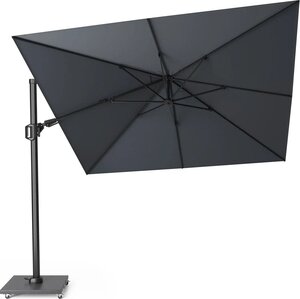 Platinum zweefparasol Challenger T² 300x300 antraciet - afbeelding 3