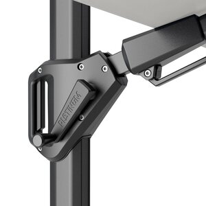 Platinum zweefparasol Challenger T² 300x300 antraciet - afbeelding 8
