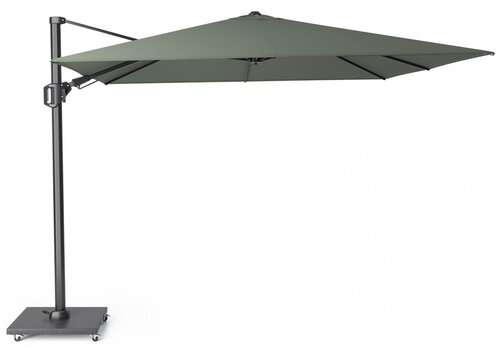 Platinum zweefparasol Challenger T² 300x300 olijf - afbeelding 3
