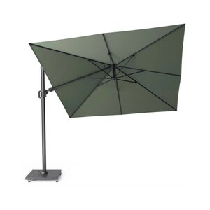 Platinum zweefparasol Challenger T² 300x300 olijf - afbeelding 2