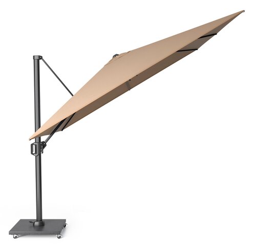 Platinum zweefparasol Challenger T¹ 300x300 taupe - afbeelding 2