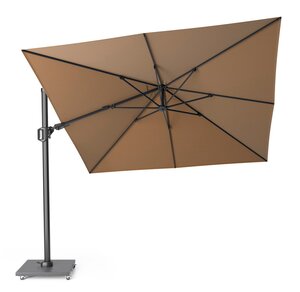 Platinum zweefparasol Challenger T² 300x300 taupe