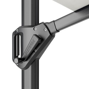 Platinum zweefparasol Challenger T¹ 300x300 taupe - afbeelding 5