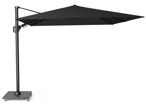 Platinum zweefparasol Challenger T² 300x300 zwart - afbeelding 2