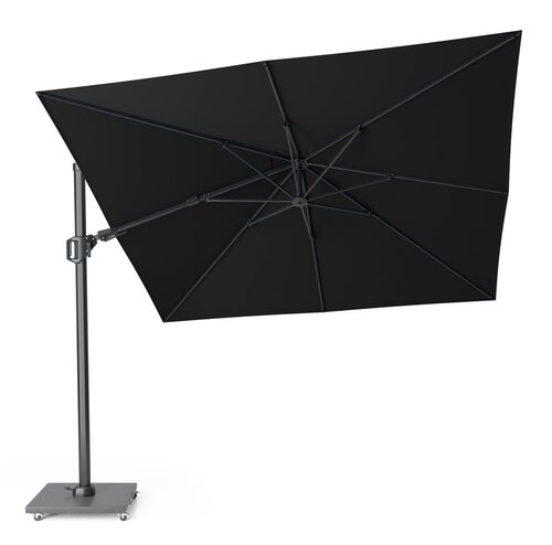 Platinum zweefparasol Challenger T² 300x300 zwart - afbeelding 1
