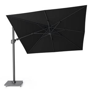 Platinum zweefparasol Challenger T² 300x300 zwart - afbeelding 1