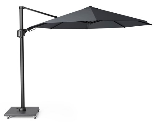 Platinum zweefparasol Challenger T² Ø350 antraciet - afbeelding 3