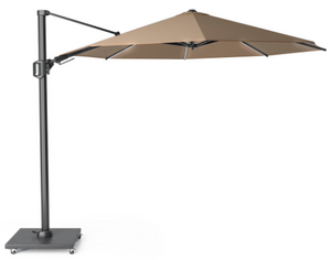 Platinum Zweefparasol Challenger T² Ø350 cm Taupe - afbeelding 2