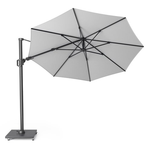 Platinum Zweefparasol Platinum Challenger T² Ø 350 cm Wit - afbeelding 2