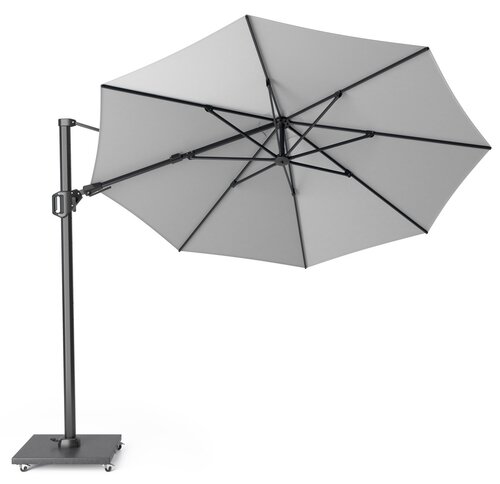 Platinum zweefparasol Challenger T² ø350 lichtgrijs - afbeelding 1