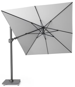 Platinum Zweefparasol Platinum Challenger T² 350x260 lichtgrijs - afbeelding 2