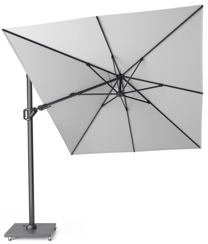 Platinum Zweefparasol Platinum Challenger T² 350x260 wit - afbeelding 2