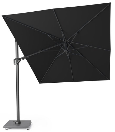 Platinum Zweefparasol Platinum Challenger T² 350x260 zwart - afbeelding 2