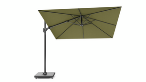 Platinum Zweefparasol Challenger T² Premium 300x300 cm Lush Green - afbeelding 1