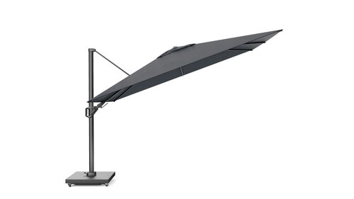 Platinum zweefparasol Challenger T² premium 260x350 Faded Black - afbeelding 3