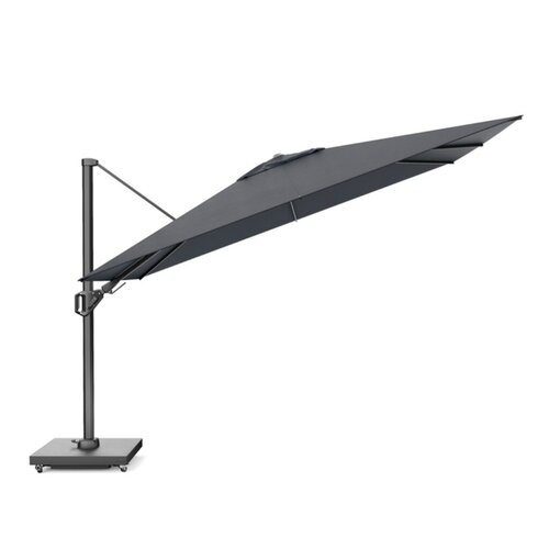 Platinum zweefparasol Challenger T² premium 260x350 Faded Black - afbeelding 2