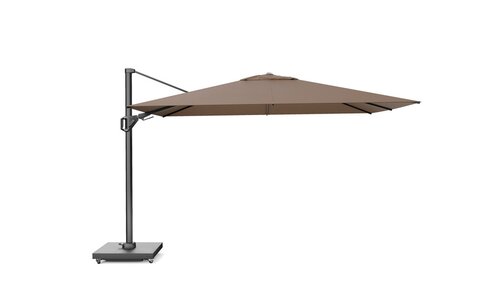 Platinum zweefparasol Challenger T² premium 260x350 Havana - afbeelding 4