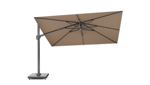 Platinum Zweefparasol Challenger T² Premium 260x350 cm Havana - afbeelding 1