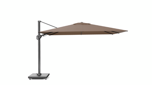 Platinum Zweefparasol Challenger T² Premium 260x350 cm Havana - afbeelding 2