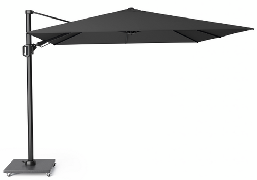 Platinum Zweefparasol Challenger T² Premium 300x300 cm Faded Black - afbeelding 2