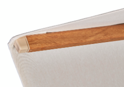 Platinum Zweefparasol Platinum Challenger T¹ Premium Teak Look 400x300 cm Champagne - afbeelding 7