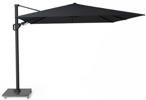 Platinum Zweefparasol Challenger T² Premium 300x300 cm Jet Black - afbeelding 2
