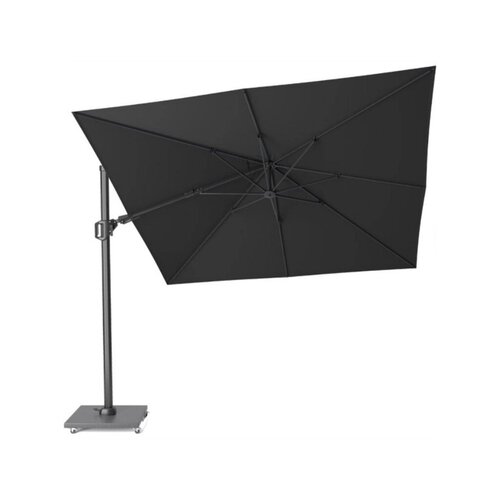 Platinum zweefparasol Challenger T² premium 300x300 Faded black - afbeelding 2