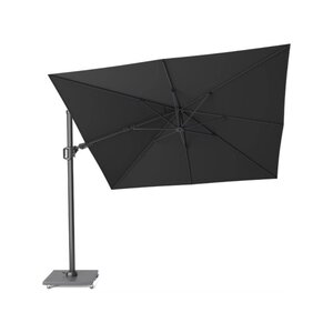 Platinum zweefparasol Challenger T² premium 300x300 Faded black - afbeelding 2